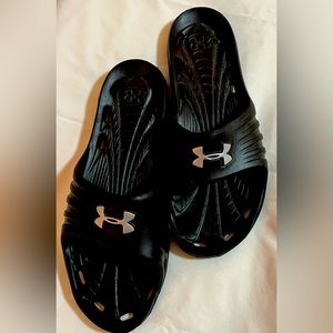 Under Armor Mens slide lightweight breathable logo sandals new without tag